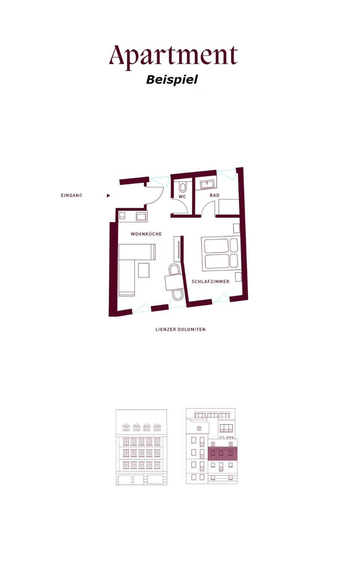 Apartmenthaus Nr 1 Лієнц Екстер'єр фото